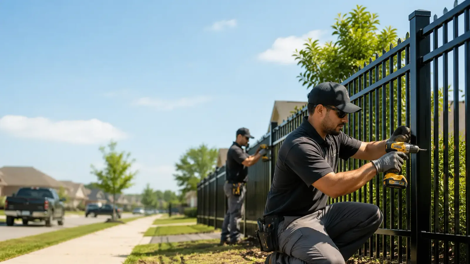 Metal Fence Installation in Fenton, MO